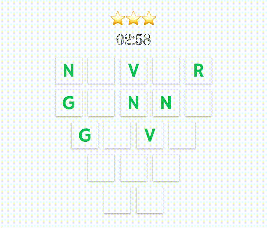 Unphrased Game Board
